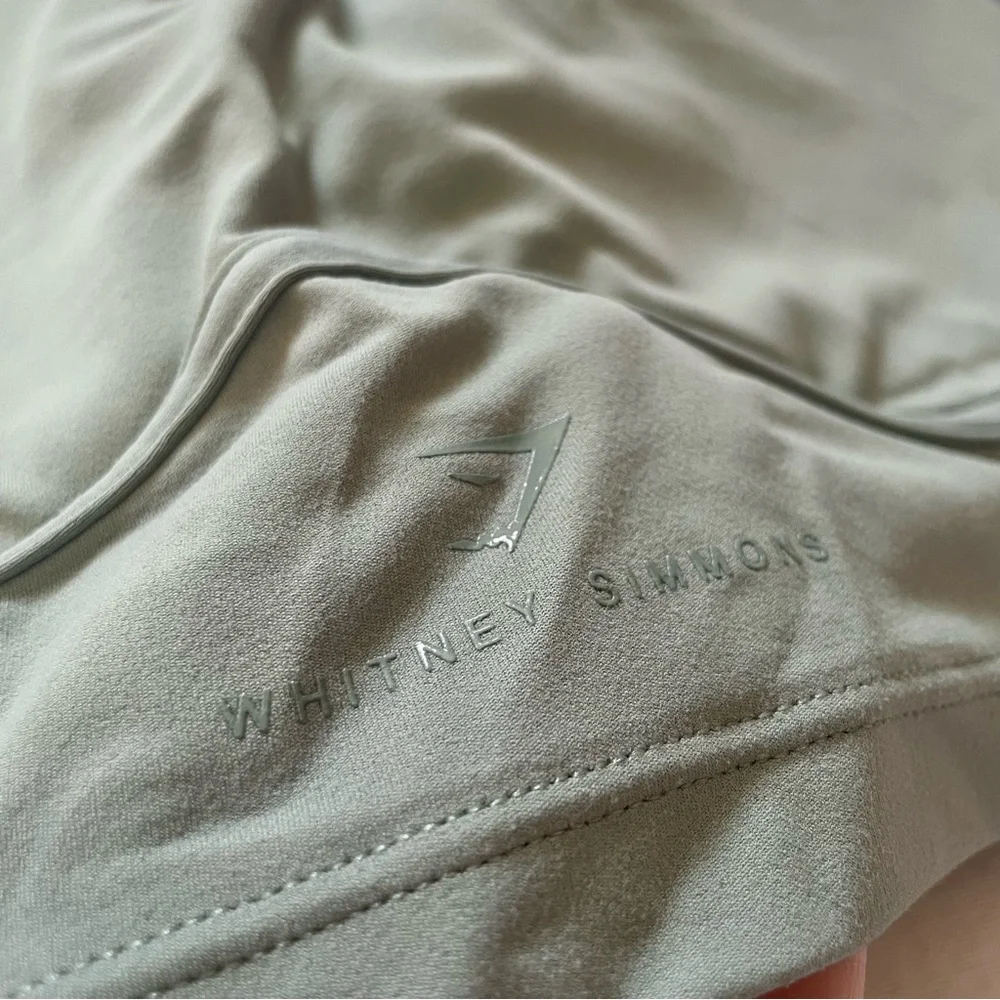 Gymshark x Whitney Simmons Longline Bra Leaf Green - Picture 5 of 10